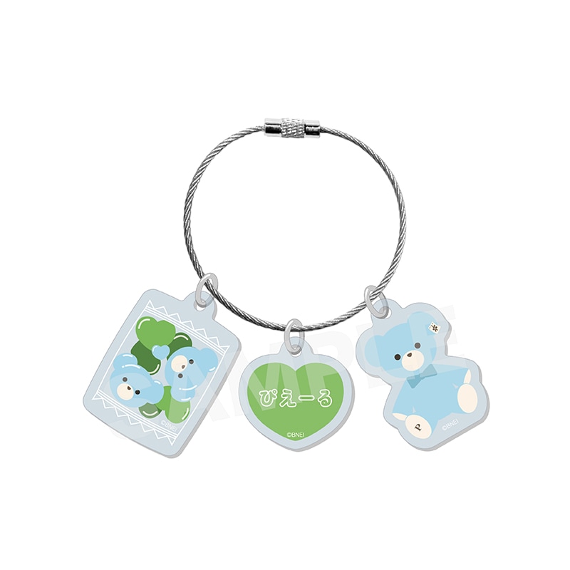 【予約受付中】《ポストカード特典対象》『アイドルマスター SideM』Teddy's Collection II ワイヤー3連アクリルチャーム/05 ピエール