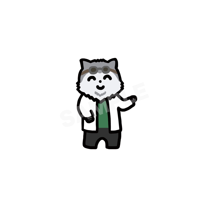 【予約受付中】『アメザリひらいイラスト展～わちゃ部をそえて～』 わちゃ部メンバー描きおろしイラストステッカー01 KYS