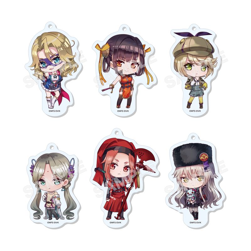 ヘブンバーンズレッド』まるっとスタンドキーホルダー 全12種 D