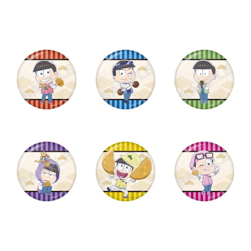 予約受付中】『おそ松さん』デート風ver. 缶バッジ 全12種 BOX