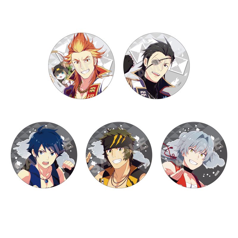 アイドルマスター SideM』メタリック缶バッジ 第5弾 全8種 BOX