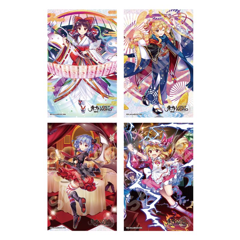 東方LostWord』サテン地ステッカー 全8種 BOXセット | 人気