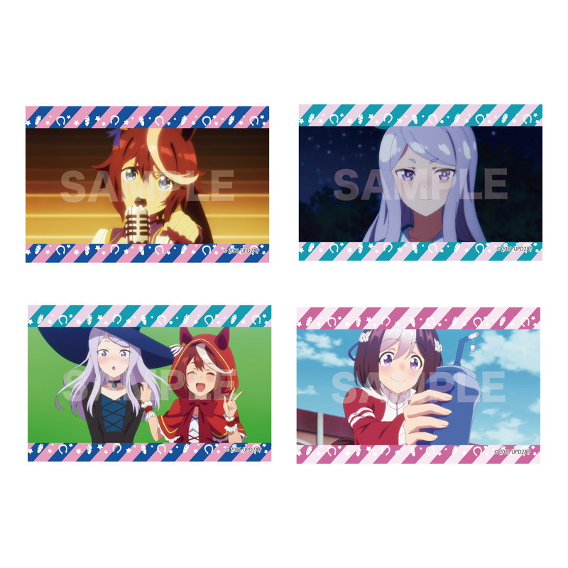 ウマ娘 プリティーダービー Season 2』サテン地ステッカー 第2弾 全16