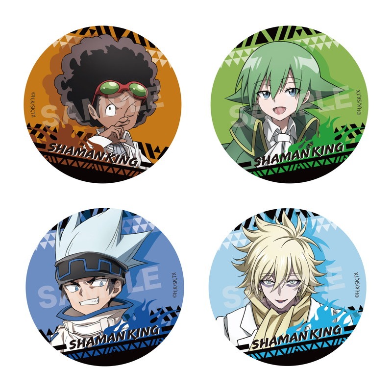 SHAMAN KING』メタリック缶バッジ 第1弾 全11種 コンプリートBOXセット