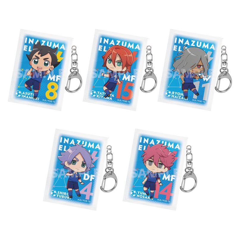 ダンダダン　ミニチュアキャンバスキーホルダー 第1弾　全９種セット イナズマイレブン オリオンの刻印』ミニチュアキャンバス