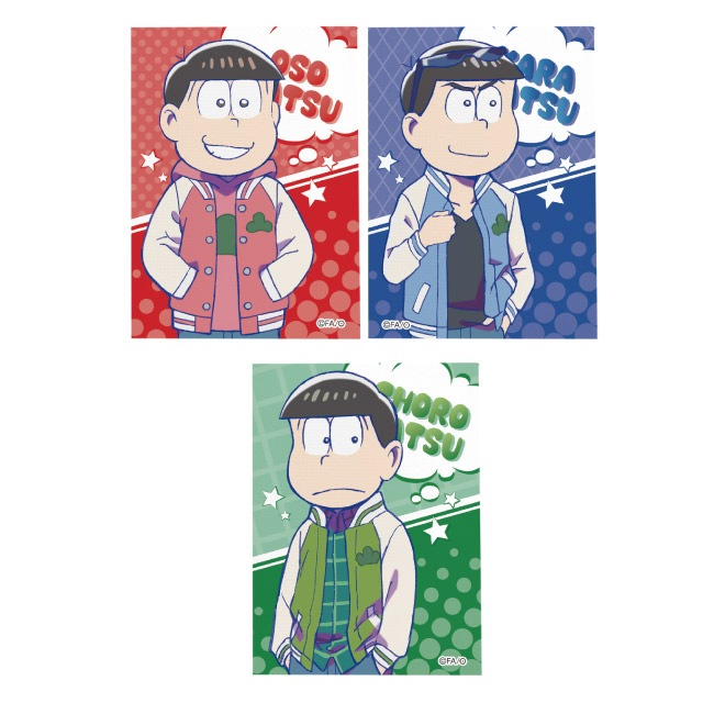 おそ松さん』ミニチュアキャンバスキーホルダー 第1弾 全6種