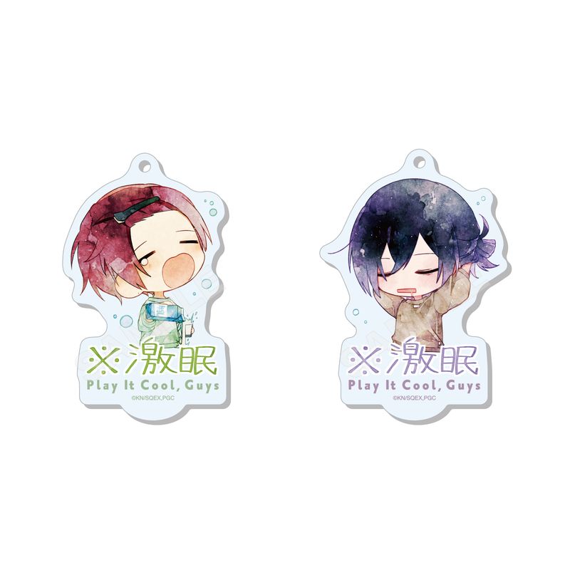 クールドジ男子　emo cafe アクリルスタンドキーホルダー　BOX クールドジ男子』※激眠 まるっとスタンドキーホルダー 第2弾 全5