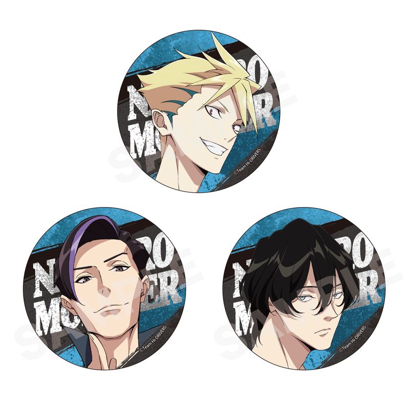 ハイドライバーズ』メタリック缶バッジ 第1弾 全7種 A BOXセット