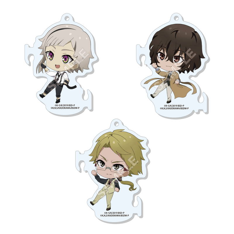 文豪ストレイドッグス　Fセット 文豪ストレイドッグス×紫陽花ステッカーセット（7枚入り