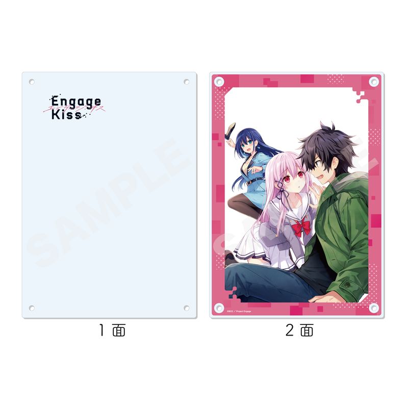 Engage kiss Blu-ray 特典 キャスト寄せ書きボード Engage kiss Blu-ray 特典 キャスト寄せ書きボード