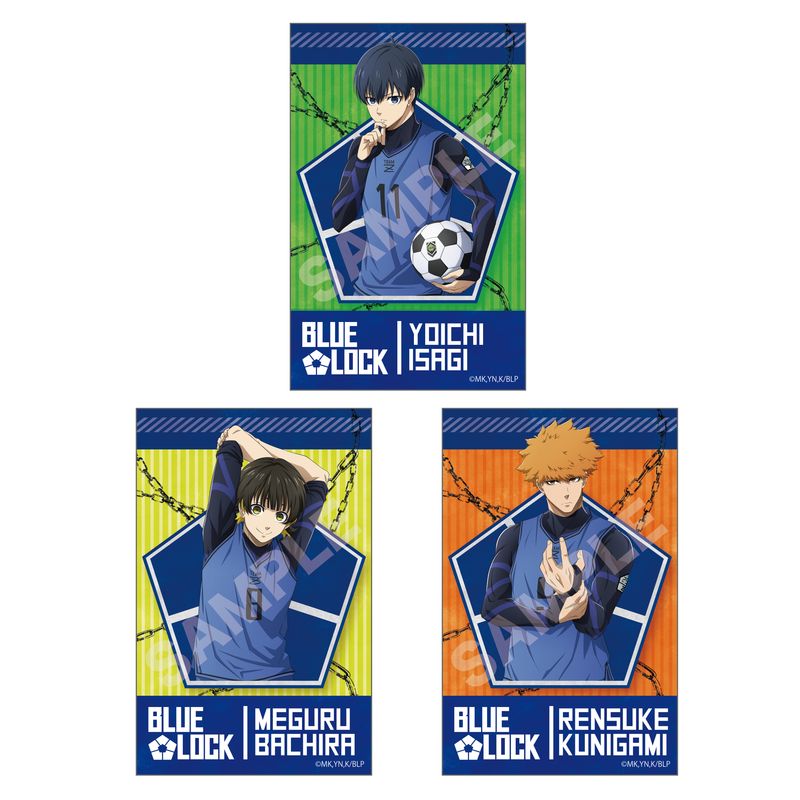 ブルーロック』サテン地ステッカー 第1弾 全5種 コンプリートBOXセット