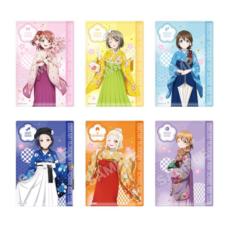 ラブライブ！虹ヶ咲学園スクールアイドル同好会』スタンド缶バッジ 全