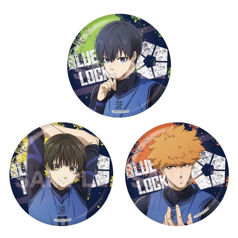 ブルーロック』メタリック缶バッジ 第1弾 全5種 BOXセット