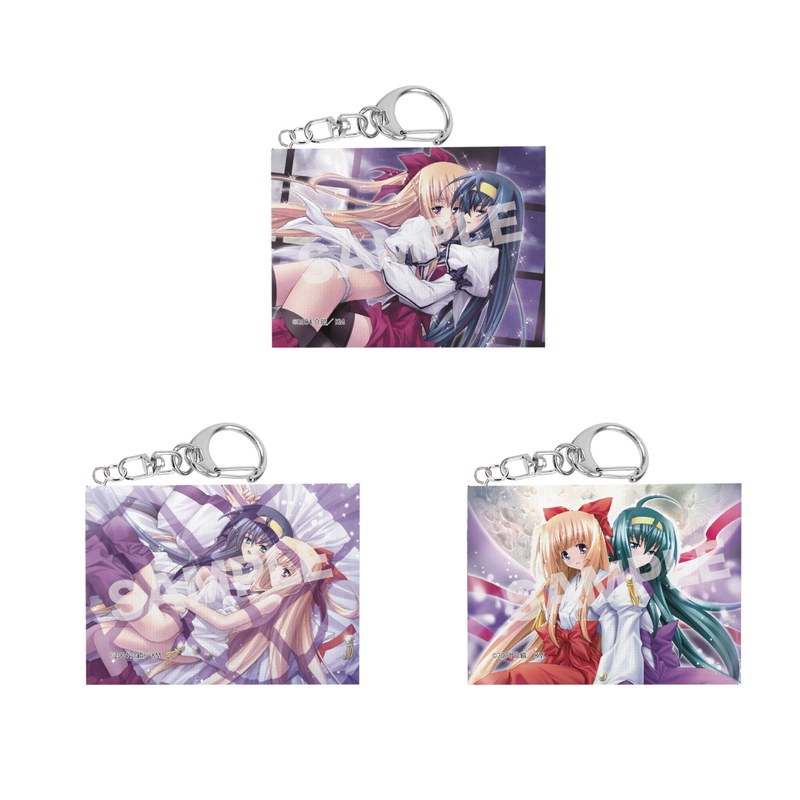 みどくじ　神無月の巫女　　アクリルキーホルダー　コンプリート　全種セット 神無月の巫女』ミニチュアキャンバスキーホルダー 第1弾 全6種