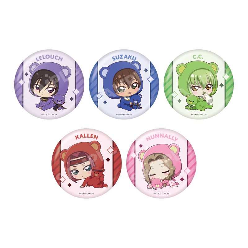 予約受付中】『コードギアス 反逆のルルーシュ』ばぶme 缶バッジ 全10