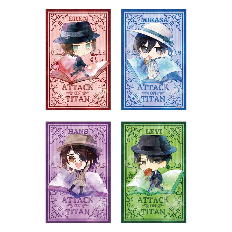 進撃の巨人」The Final Season』サテン地ステッカー 全8種 BOX