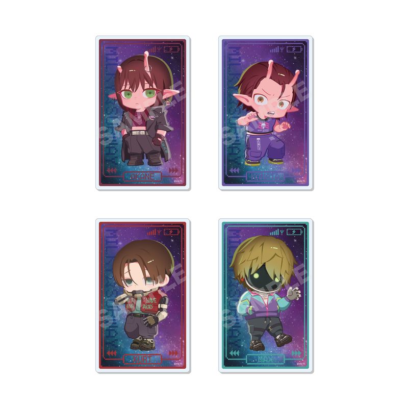 予約受付中】『銀河特急 ミルキー☆サブウェイ』アクリルカード 全7種