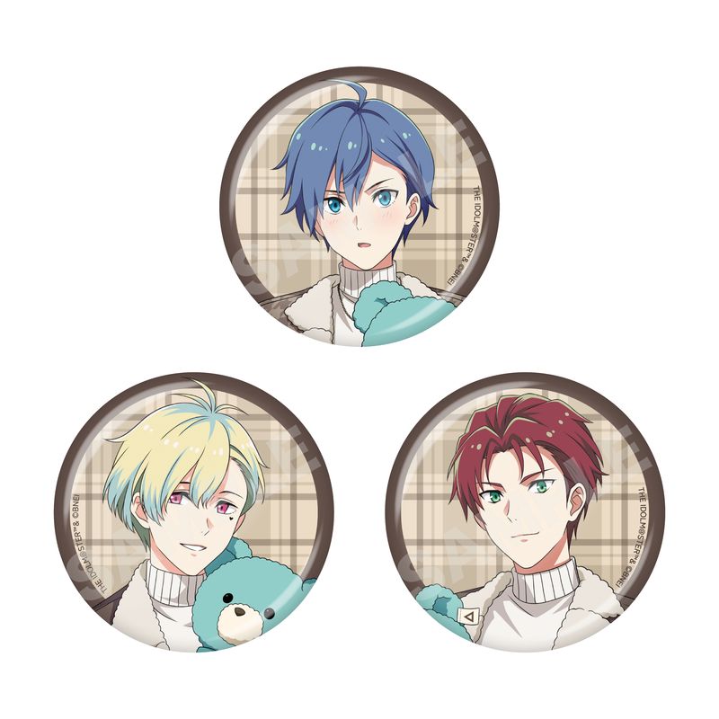 予約受付中】『アイドルマスター SideM』Teddy's Collection 缶バッジ