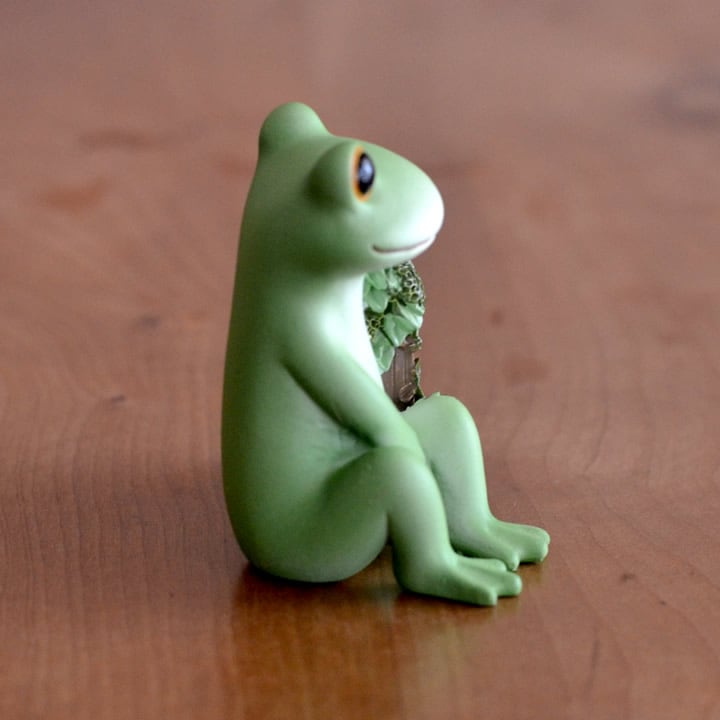 ✿美品✿ コポー コポタロウ 休憩 ビール 茶 温泉 ひと休み 酒 カエル ４種 カエルの置物 桜 ちょっと休憩 Copeau コポー カエル 置物 玄関