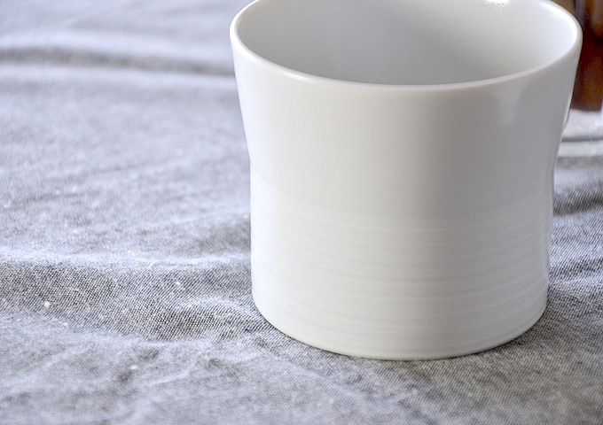 ミストホワイト フリーカップ 白山陶器 食器 - キッチン雑貨、便利