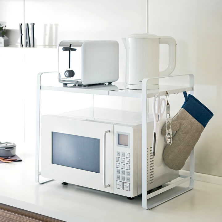 伸縮レンジラック タワー tower 山崎実業 - 山崎実業 towerならクッチーナ