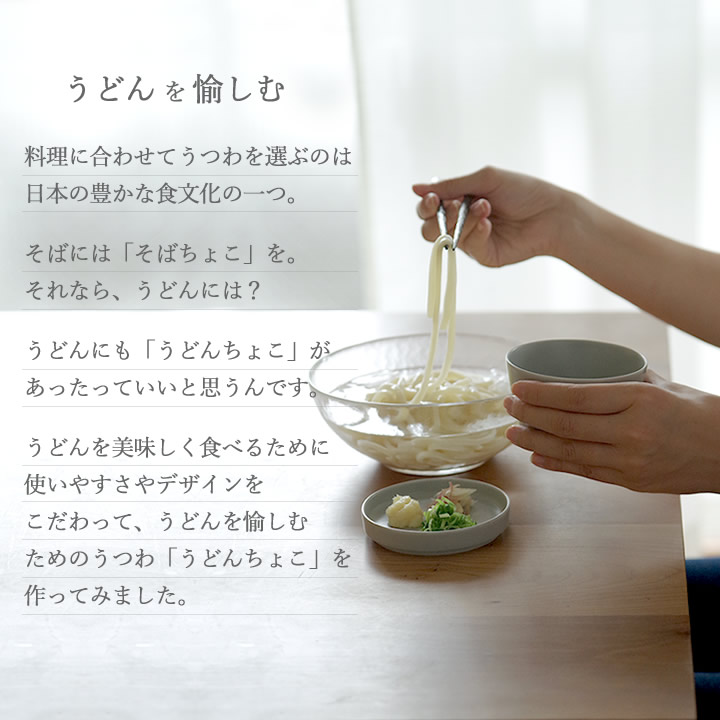 うどんちょこ クッチーナオリジナル 食器 - キッチン雑貨、便利グッズ