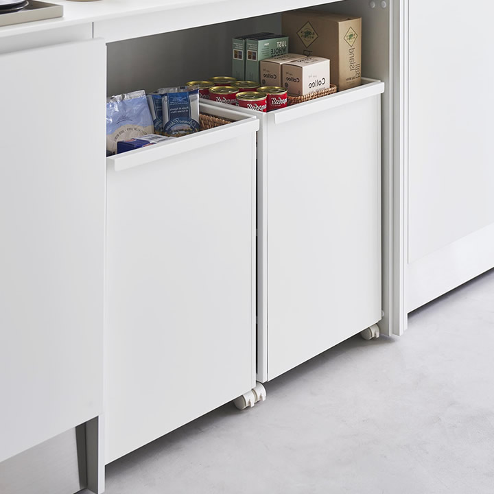 目隠しワゴン 山崎実業 タワー tower - 山崎実業 towerなら