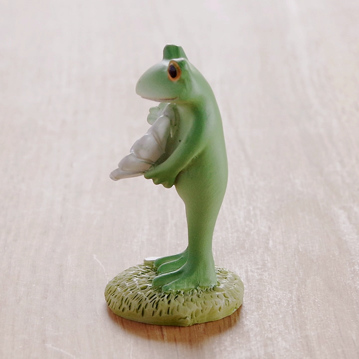 コポー 花セット 造花セット 花を持つカエル コポー Copeau - カエルのコポーなら