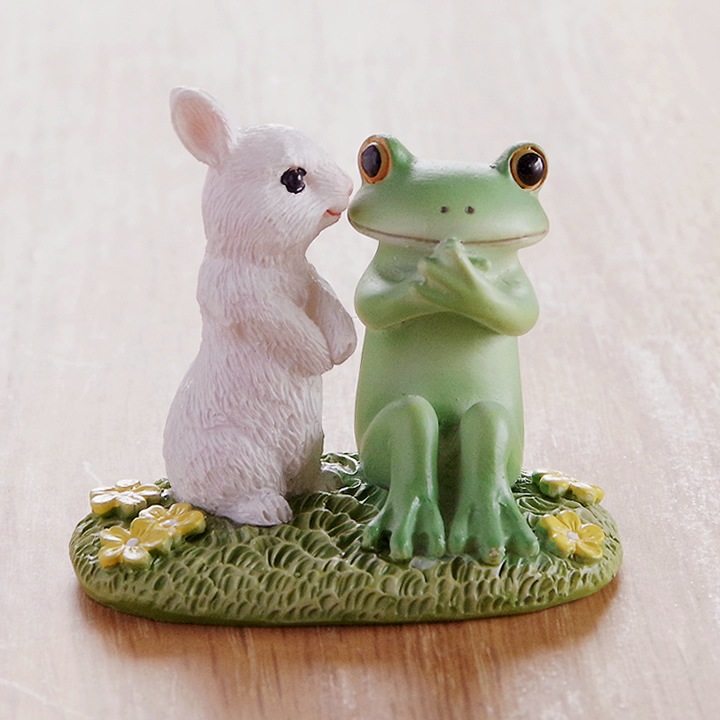 シロウサギのキス コポー Copeau - カエルのコポーならクッチーナ
