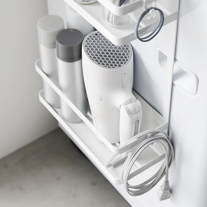 nakayu21151301さま 洗濯機横 マグネット 収納ラック 2段 タワー tower 山崎実業