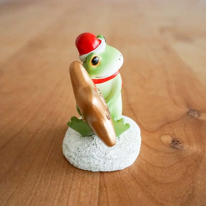 ポイント10倍】 ミドル クリスマス キラキラ星とカエル コポー Copeau