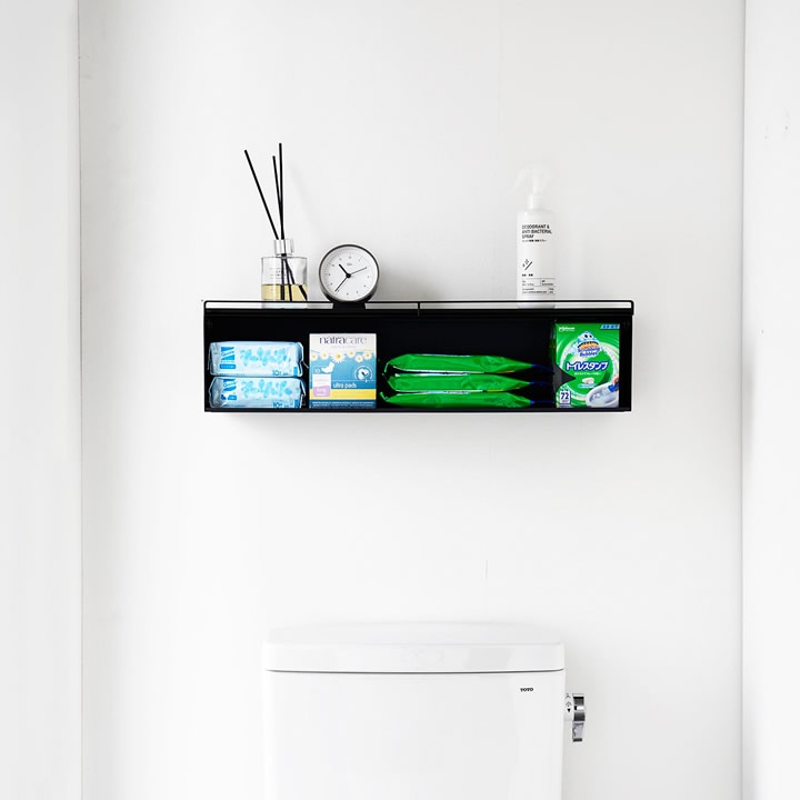 ウォール隠せるトイレ壁収納 石こうボード壁対応 タワー tower