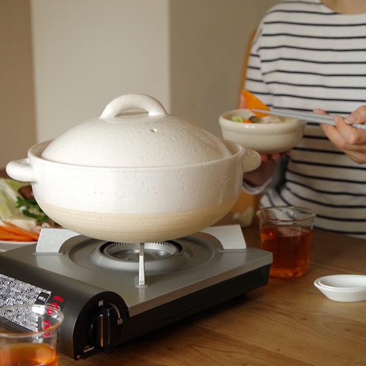 土鍋 8号 3～4人用 2.3L 伊賀土鍋 トウジキトンヤ