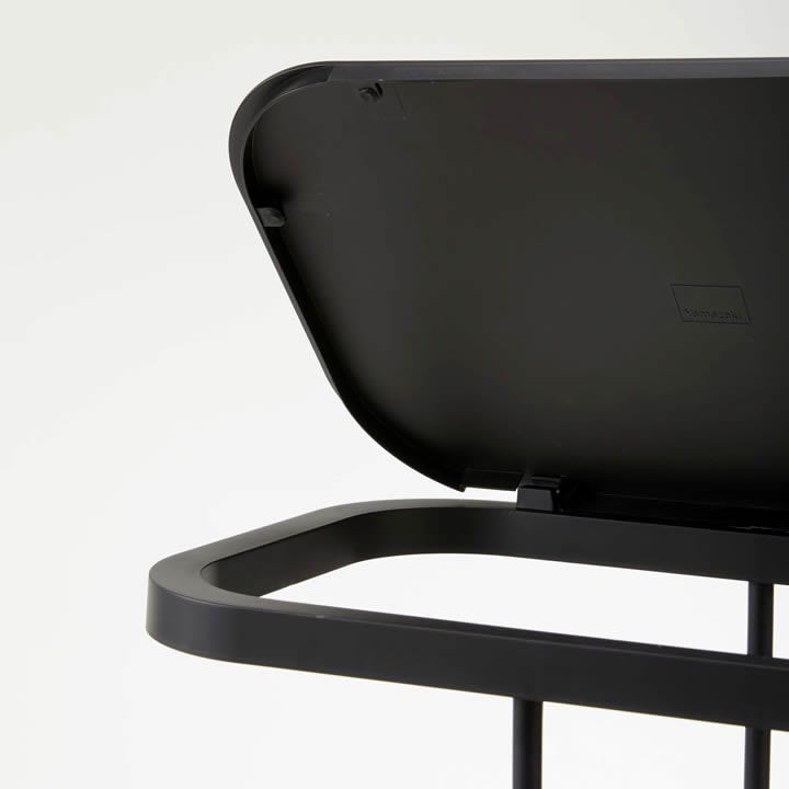 LUCE ルーチェ 横開き分別ゴミ袋ホルダー ゴミ箱 - 【山崎実業