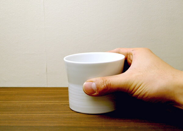 ミストホワイト フリーカップ 白山陶器 食器 - キッチン雑貨、便利