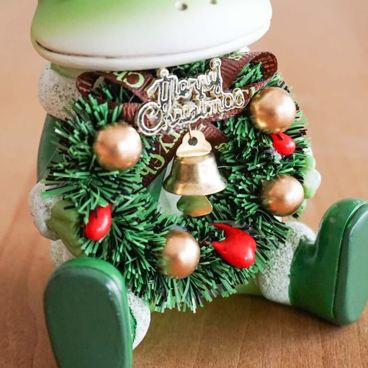 ポイント10倍】 クリスマスリースとカエル コポー Copeau