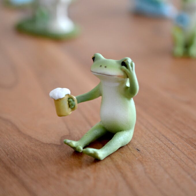 ま*ろ様 カエルのコポー ま*ろ様 カエルのコポー ご紹介します！🐸🎉 #621573ご紹介する