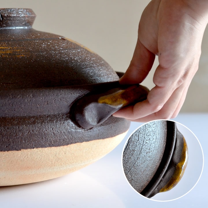 古信楽 土鍋 10号 - キッチン雑貨、便利グッズならクッチーナ