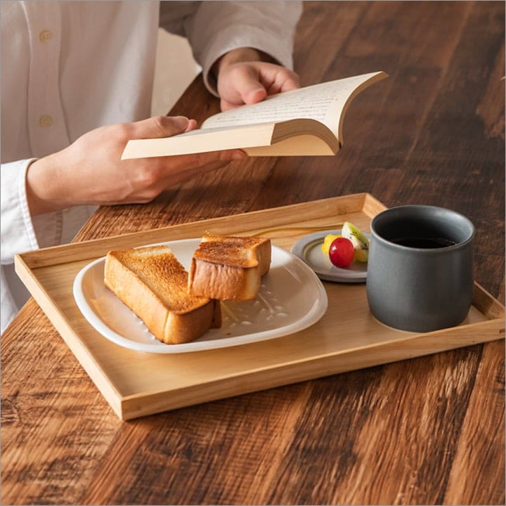 トレイ M warms wood 丸利玉樹利喜蔵商店 キッチン - キッチン雑貨