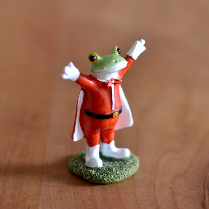 コポーCOPEAUカエルのコポー超希少品チューチュートレイン カエルの