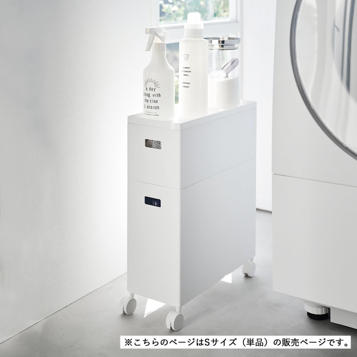 未使用！大容量 スチール製 収納ボックス 蓋付き 完成品！ブラック Amazon｜山崎実業(Yamazaki) 蓋付き 収納ボックス ワゴン L ブラック