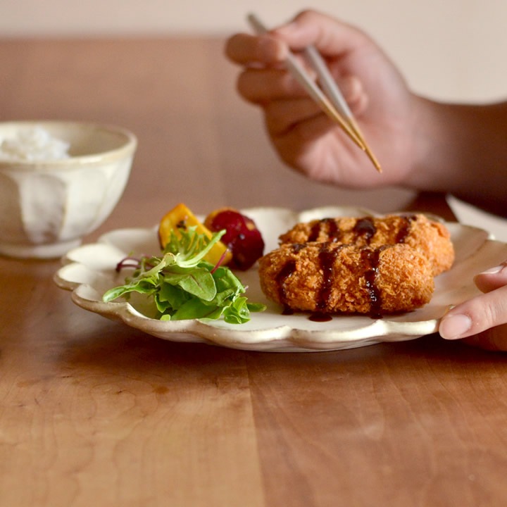 リンカ 八寸皿 白練 黒練 カネコ小兵 食器 - キッチン雑貨、便利グッズ