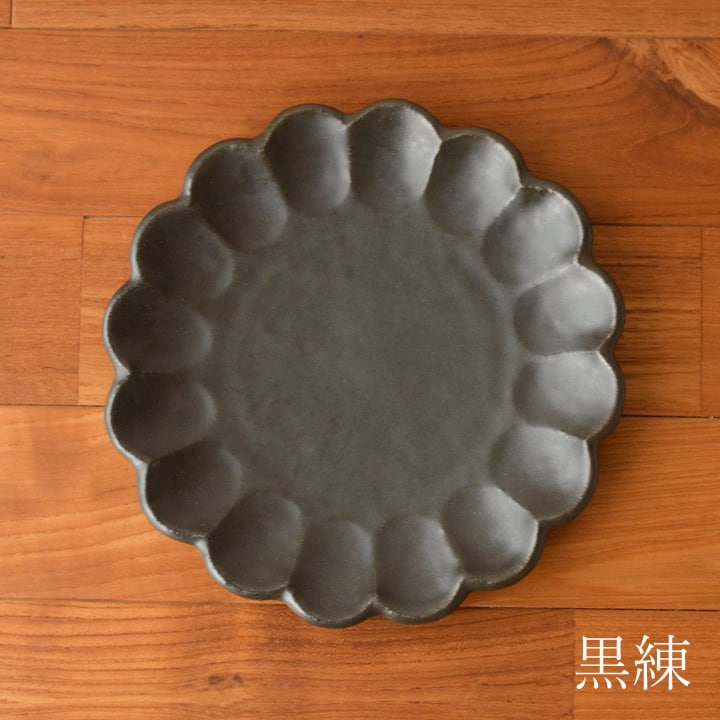 リンカ 八寸皿 白練 黒練 カネコ小兵 食器 - キッチン雑貨、便利グッズ