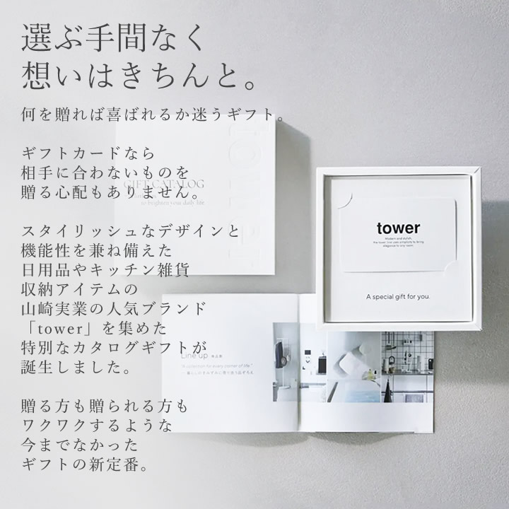 カタログギフト DGY 15000pt タワー tower 山崎実業