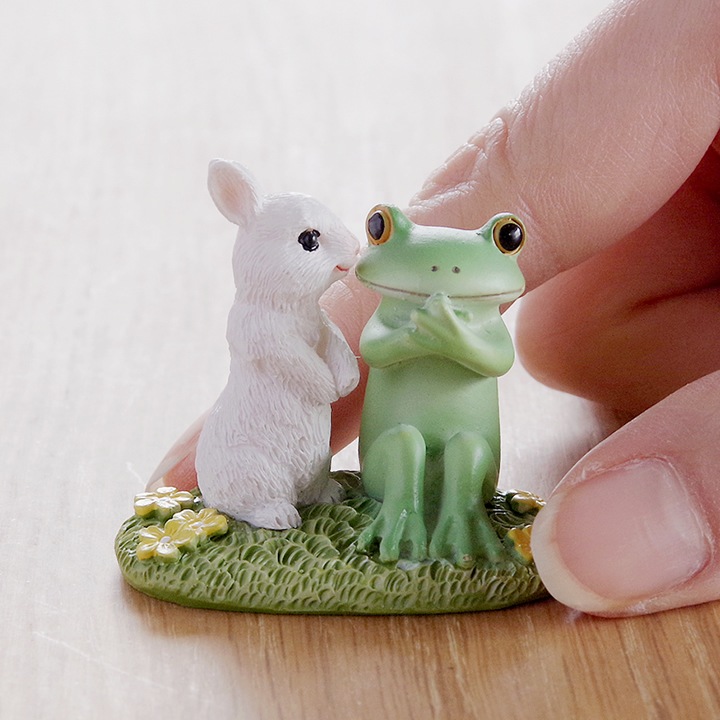 シロウサギのキス コポー Copeau - カエルのコポーならクッチーナ