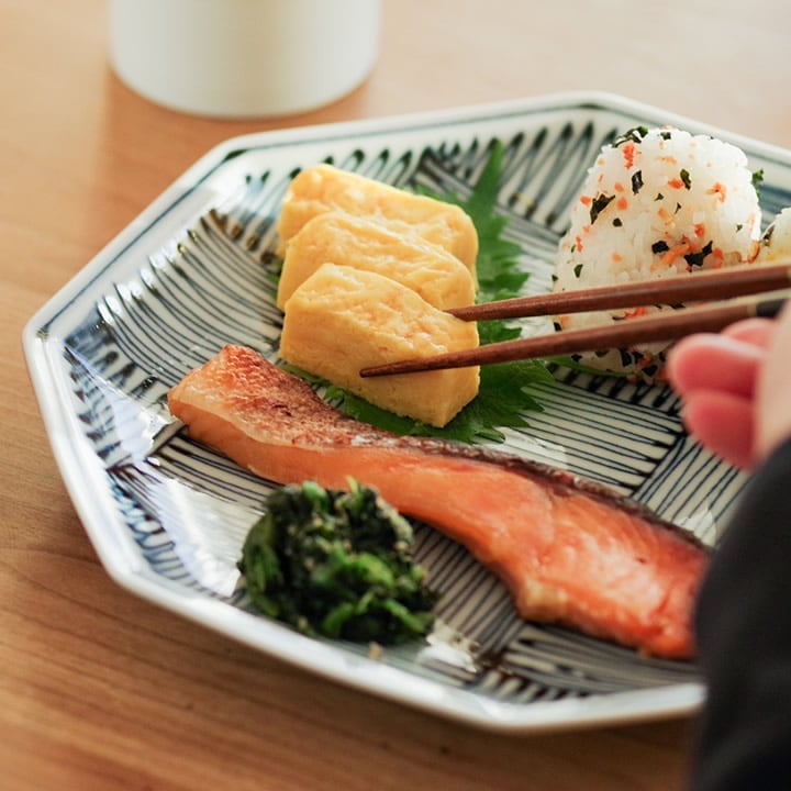 ★未使用品★白山陶器 魚模様 保存容器 2個セット 青葉紋 角型ふたもの(小) | 白山陶器直営オンラインストア