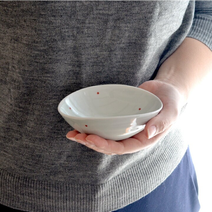 染付絵変り だえん変型小鉢 康創窯 こうそうがま 食器 - キッチン雑貨