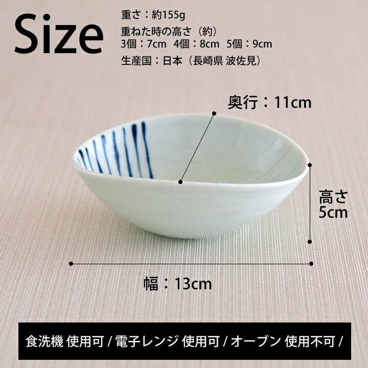 染付絵変り だえん変型小鉢 康創窯 こうそうがま 食器 - キッチン雑貨