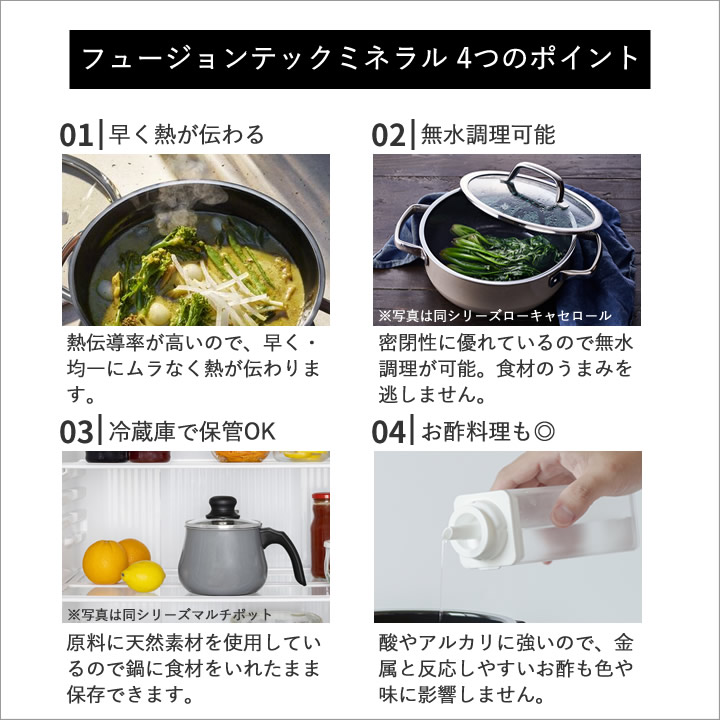 フュージョンテック ミネラル ライスポット 20cm WMF - キッチン雑貨