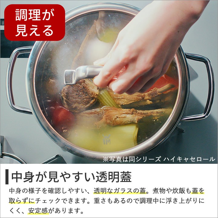 フュージョンテック ミネラル ライスポット 20cm WMF - キッチン雑貨